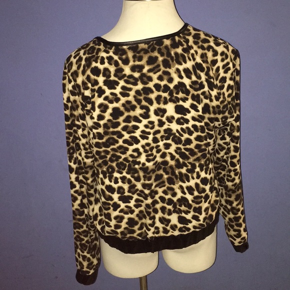 Animal print plus size jacket - Picture 6 of 8